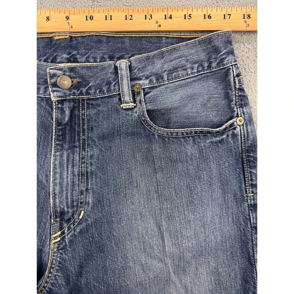 Polo Ralph Lauren‎ 867 Jeans Men's 34x32 Distressed Classic Straight Denim
